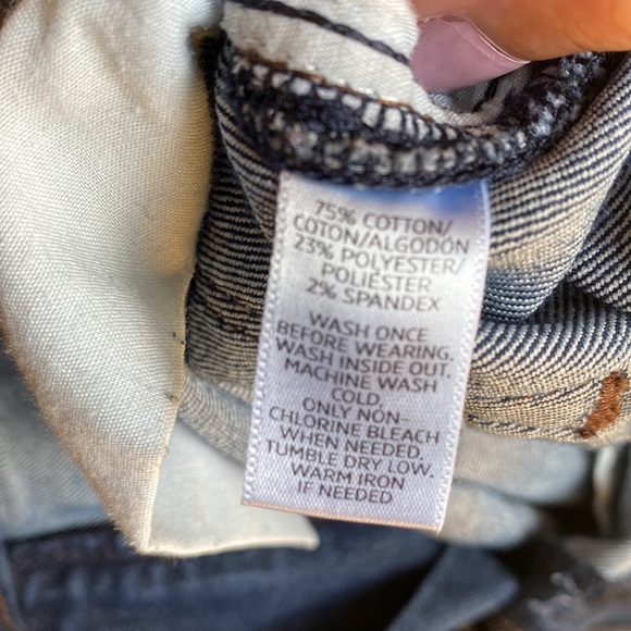 LOFT Curvy Skinny Mid Wash High Rise - Picture 8 of 8